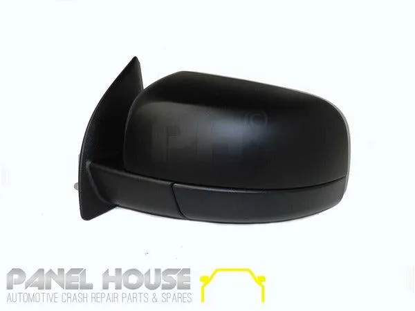 Door Mirror LEFT Black Electric fits Ford Ranger PX Ute 2011-2015