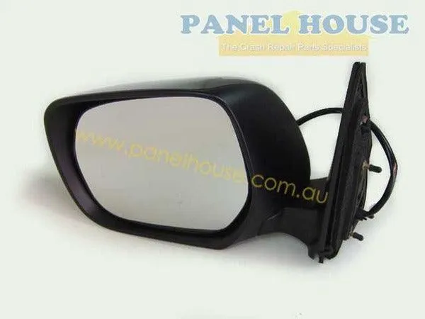 Door Mirror LEFT Black Electric Fits Toyota Landcruiser 200 Series 07 - 12