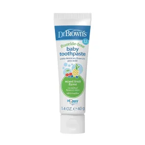 Dr. Brown’s Natural Baby Toothpaste – Mixed fruit, 40g