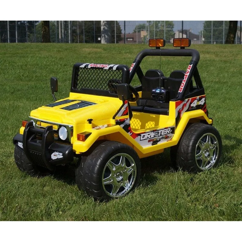 Drifter Raptor Powerful 12V Electric Ride on Jeep