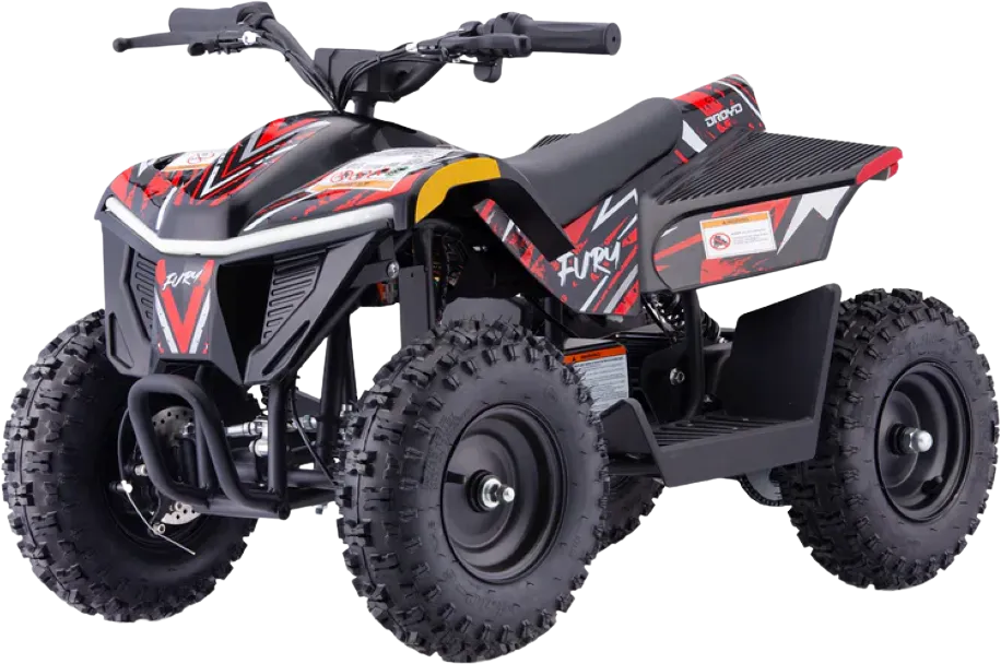 Droyd Fury ATV for Kids Electric 36V 8Ah Lithium Ion 500W Brushless 10 Miles 15 MPH New