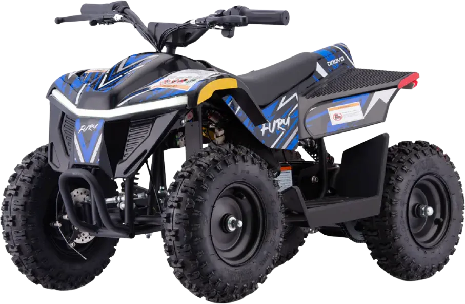 Droyd Fury ATV for Kids Electric 36V 8Ah Lithium Ion 500W Brushless 10 Miles 15 MPH New