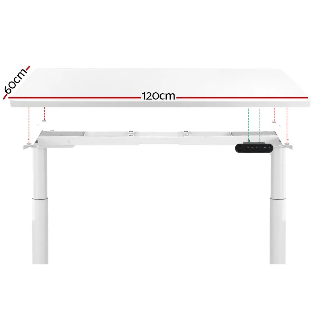 Dual Motor Electric Adjustable Standing Desk 120CM, Artiss