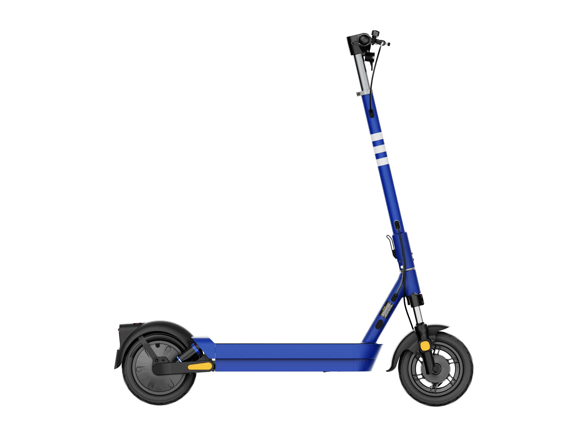 Dual-Suspension Electric Scooter w/ 43.5 Miles Max Operating Range & 24 mph Max Speed - Blue