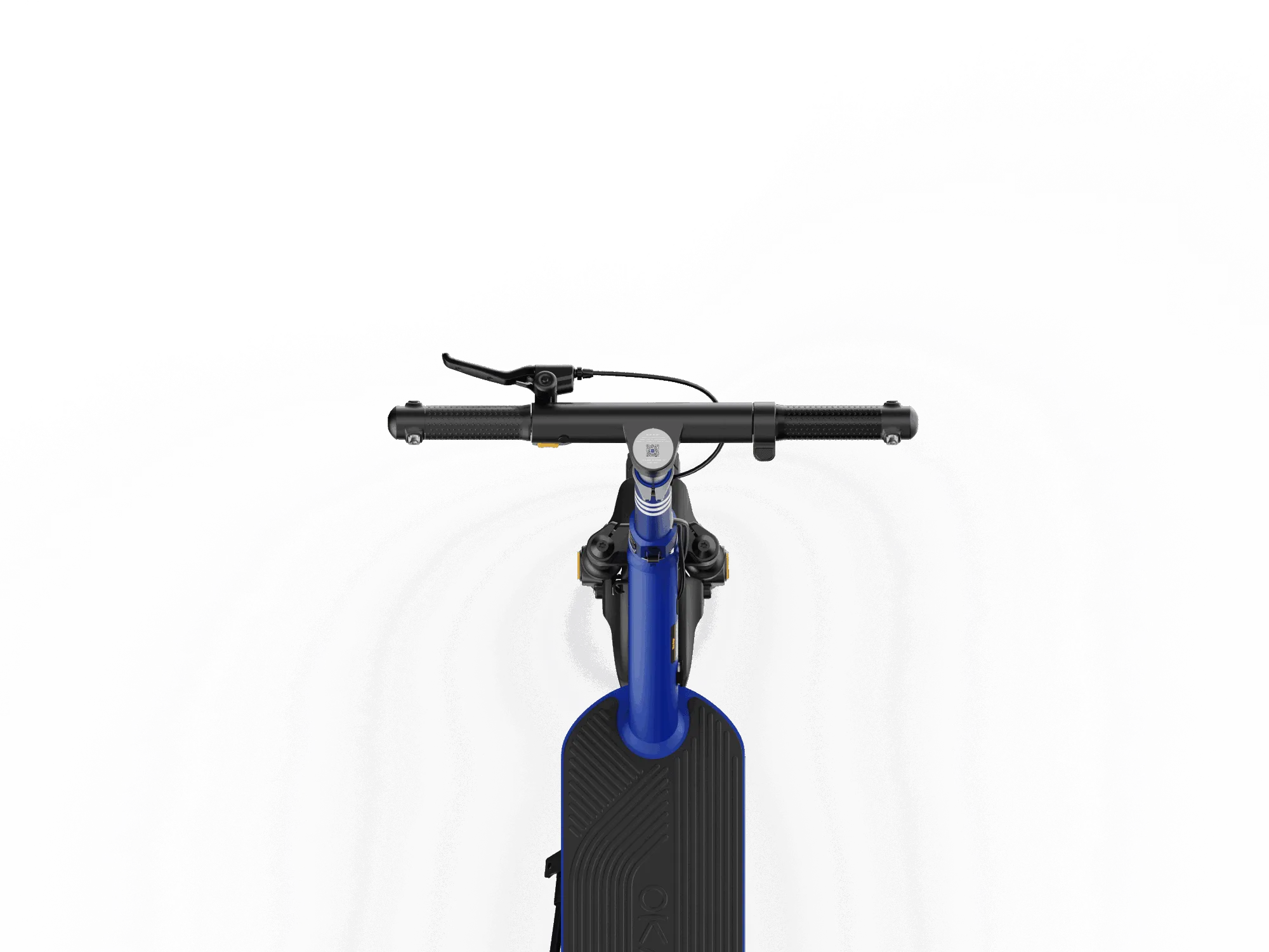 Dual-Suspension Electric Scooter w/ 43.5 Miles Max Operating Range & 24 mph Max Speed - Blue