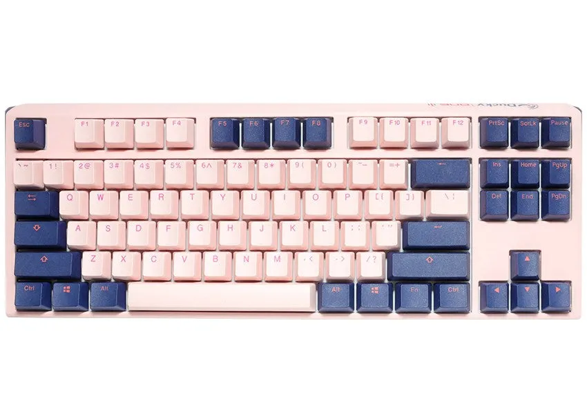 Ducky One 3 Fuji Tkl Keyboard Gaming Usb Us International Cyan, Pink