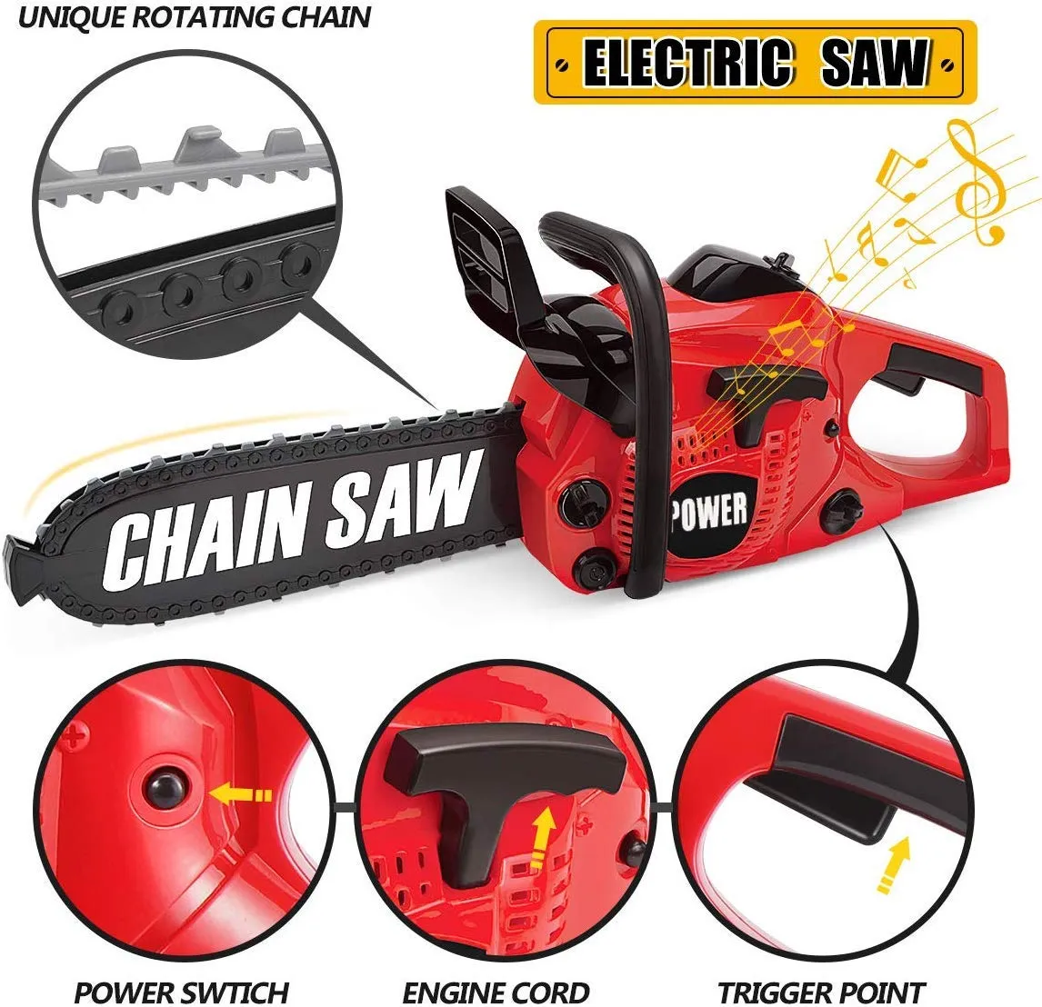 Electric Chain Saw Plan Toy