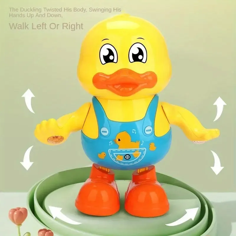 Electric Dancing Funny Duck With Light & Music