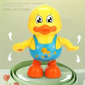 Electric Dancing Funny Duck With Light & Music