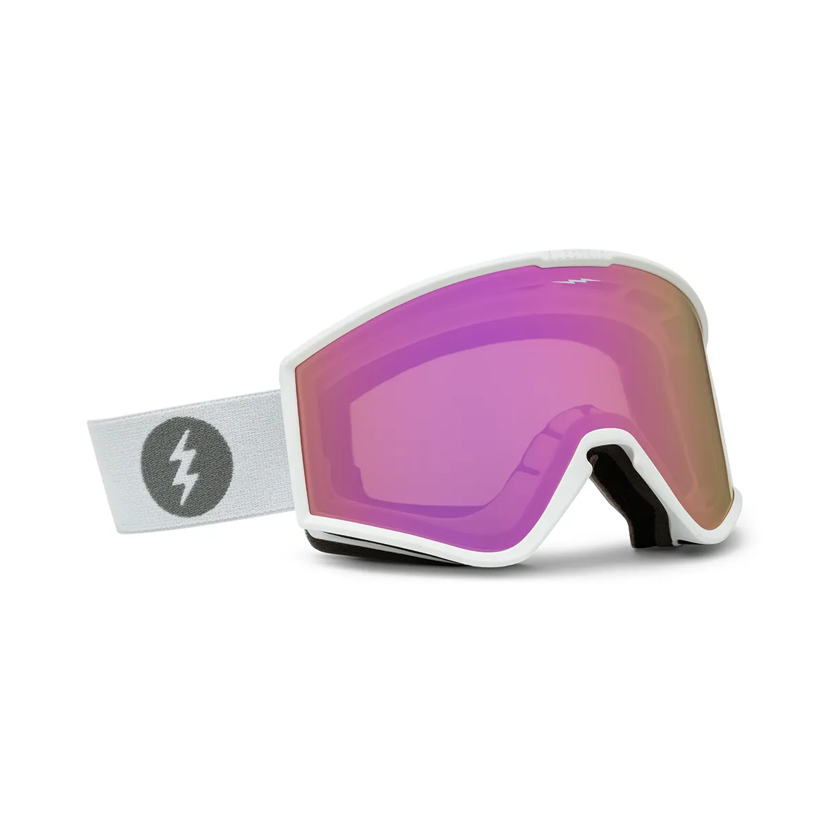 Electric EK1 Small Goggles - Matte White / Pink Chrome