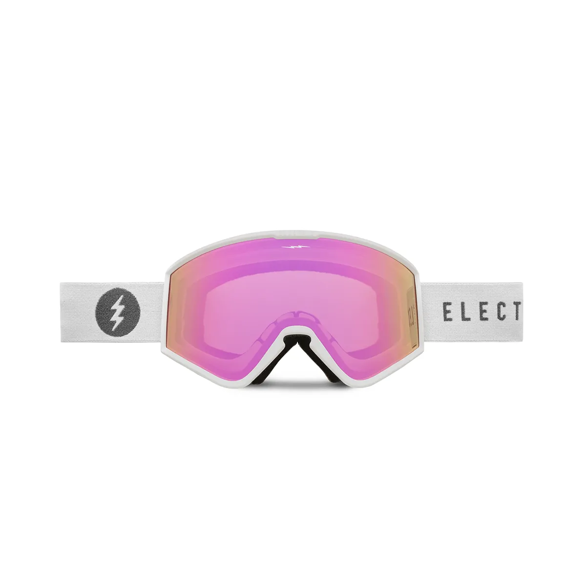 Electric EK1 Small Goggles - Matte White / Pink Chrome