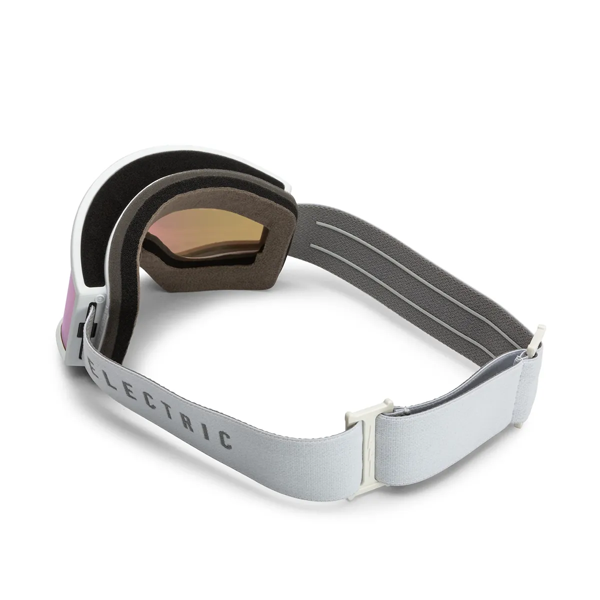 Electric EK1 Small Goggles - Matte White / Pink Chrome