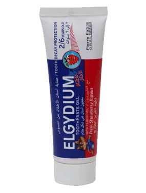 Elgydium Kids Fresh Strawberry Toothpaste Ages 2 To 6