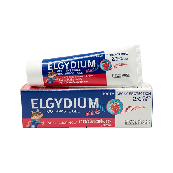 Elgydium - Kids Strawberry Flavour Toothpaste