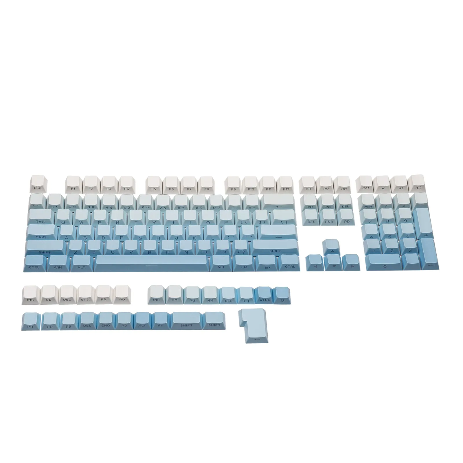 EPOMAKER Sky Blue Keycaps Set