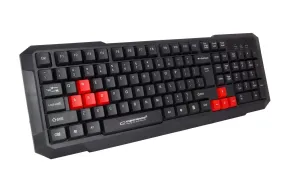 Esperanza Egk102r Keyboard Usb Black