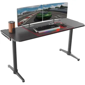 Eureka Ergonomic I60 Black Gaming Computer Table, ERK-I60-B