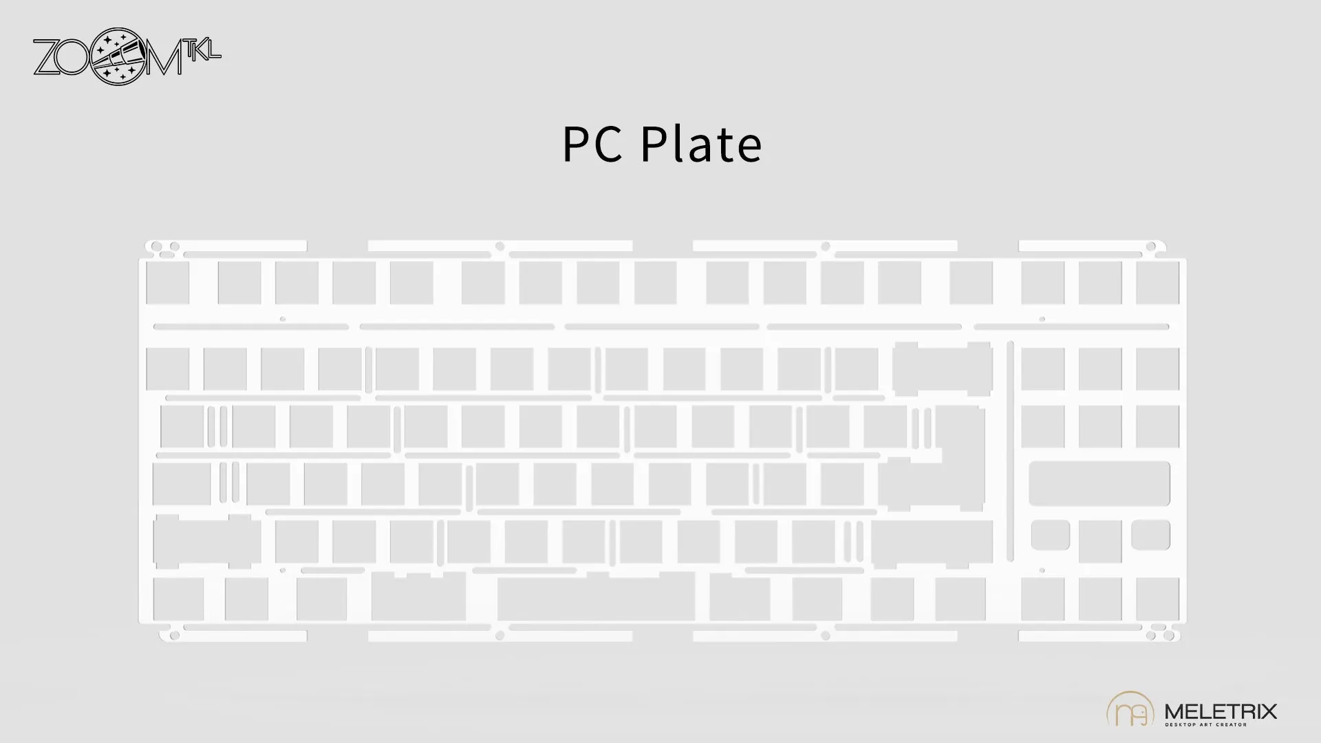 Extra Plates for Zoom TKL Essential Edition Keyboard Kits