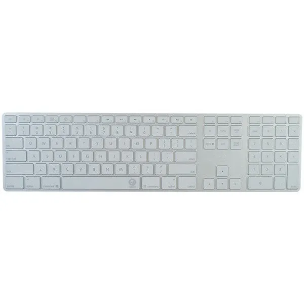 EZQUEST X22308 Apple(R) Wired Keyboard with Numeric Keypad US-ISO Invisible Keyboard Cover