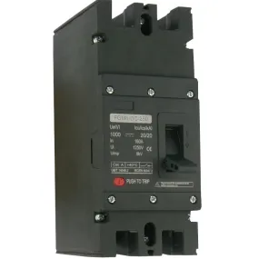 FGM6DC-2PL-320 160A, 2 Pole DC Moulded Case Circuit Breaker (MCCB) Fixed Type 20kA 160 Amp, 1000VDC