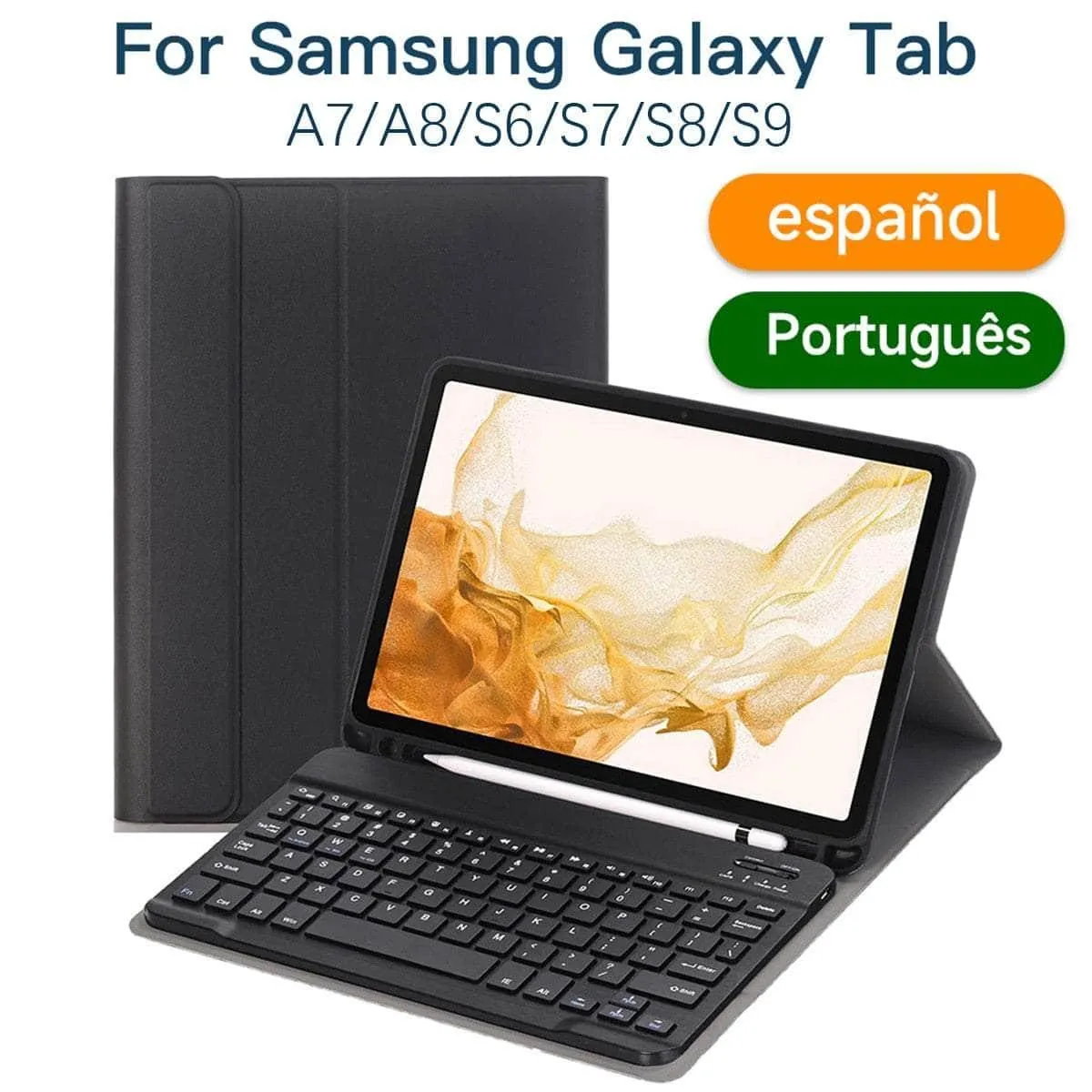 Galaxy Tab S9 Bluetooth Keyboard Case