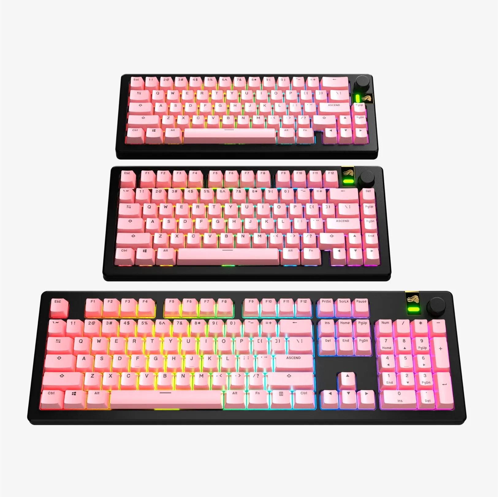 GPBT Potion Pink Basics Keycaps