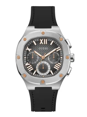 Gunmetal Headline Silicone Watch