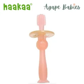 Haakaa 360 Baby Toothbrush - Pink