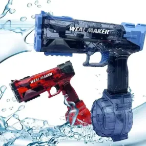 high pressure water gun Automatic Water Electric Gun Shooting Toys Water Spray Pistol for Pool Portable High Pressure Watergun Summer Games for Children