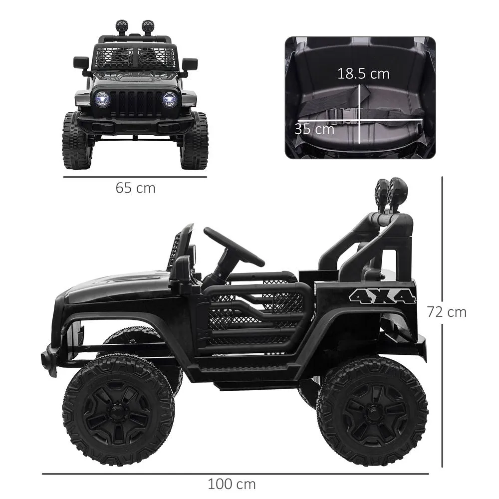 HOMCOM 12V Kids Electric Ride On Car Truck Off-road