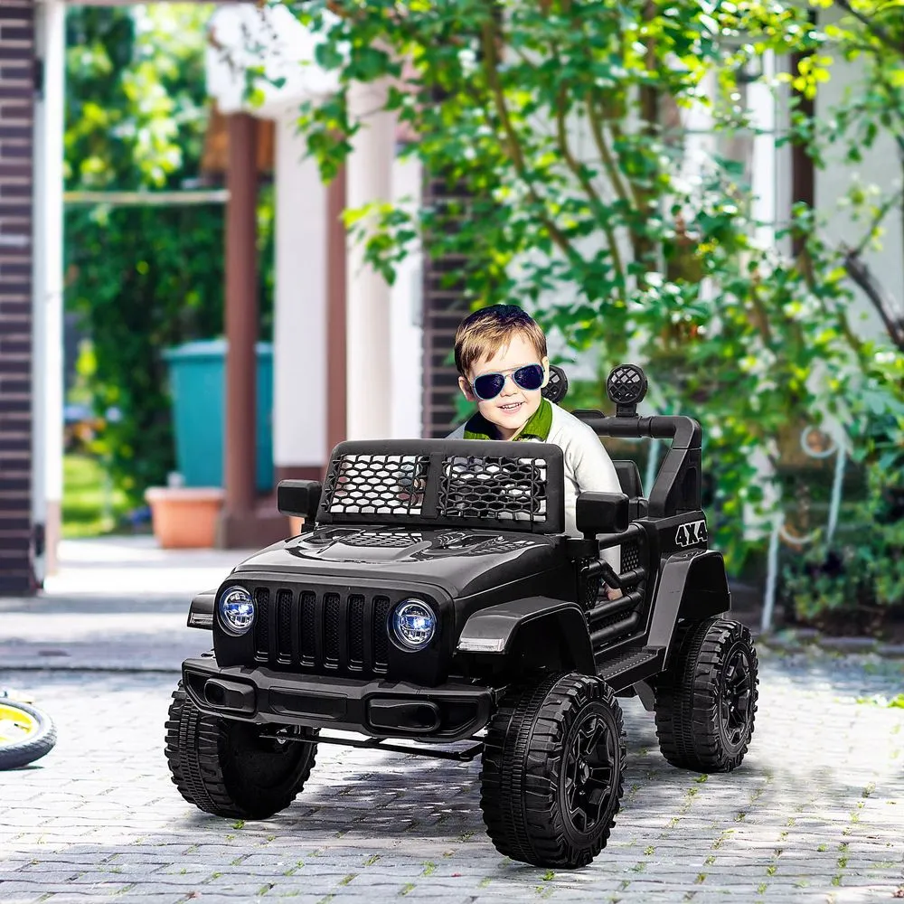 HOMCOM 12V Kids Electric Ride On Car Truck Off-road