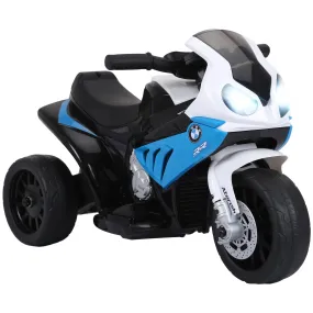 HOMCOM 6V BMW S1000RR Licensed Electric Motorbike for Kids, Blue