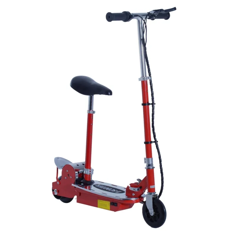 HOMCOM Kids Electric Ride On eScooter 120w - Red