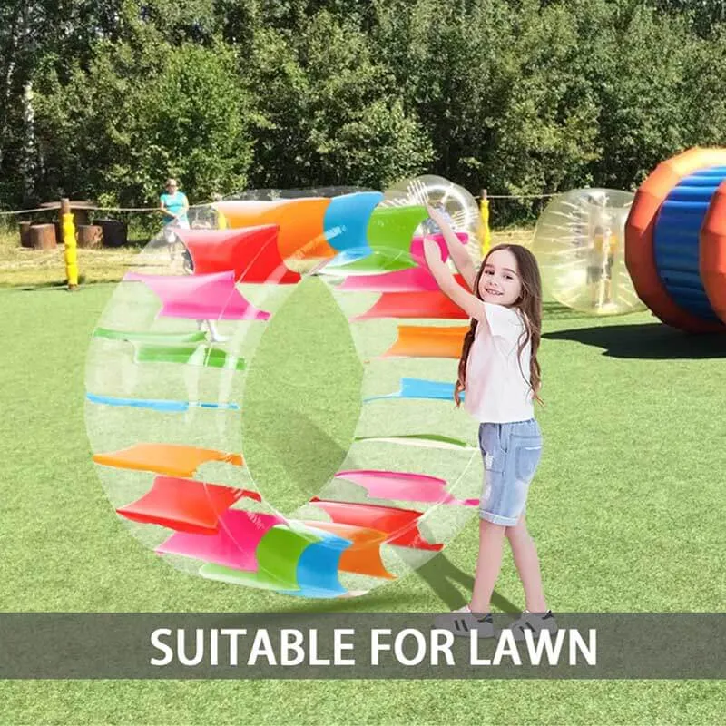 Inflatable Water Wheel Roller