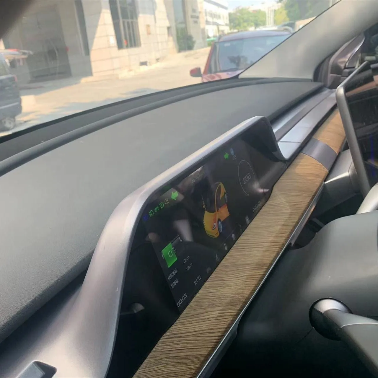 Integrated Dashboard Display for Tesla Model 3/Y 2021-2022 (Only For Left-hand drive)