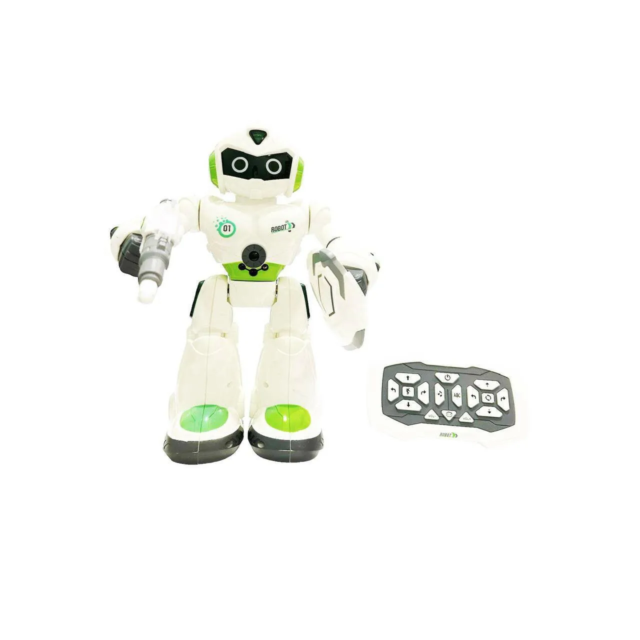 Interactive Space Smart Robot With Gesture Sensing Shield and Space Guns And Remote Control Different Sounds