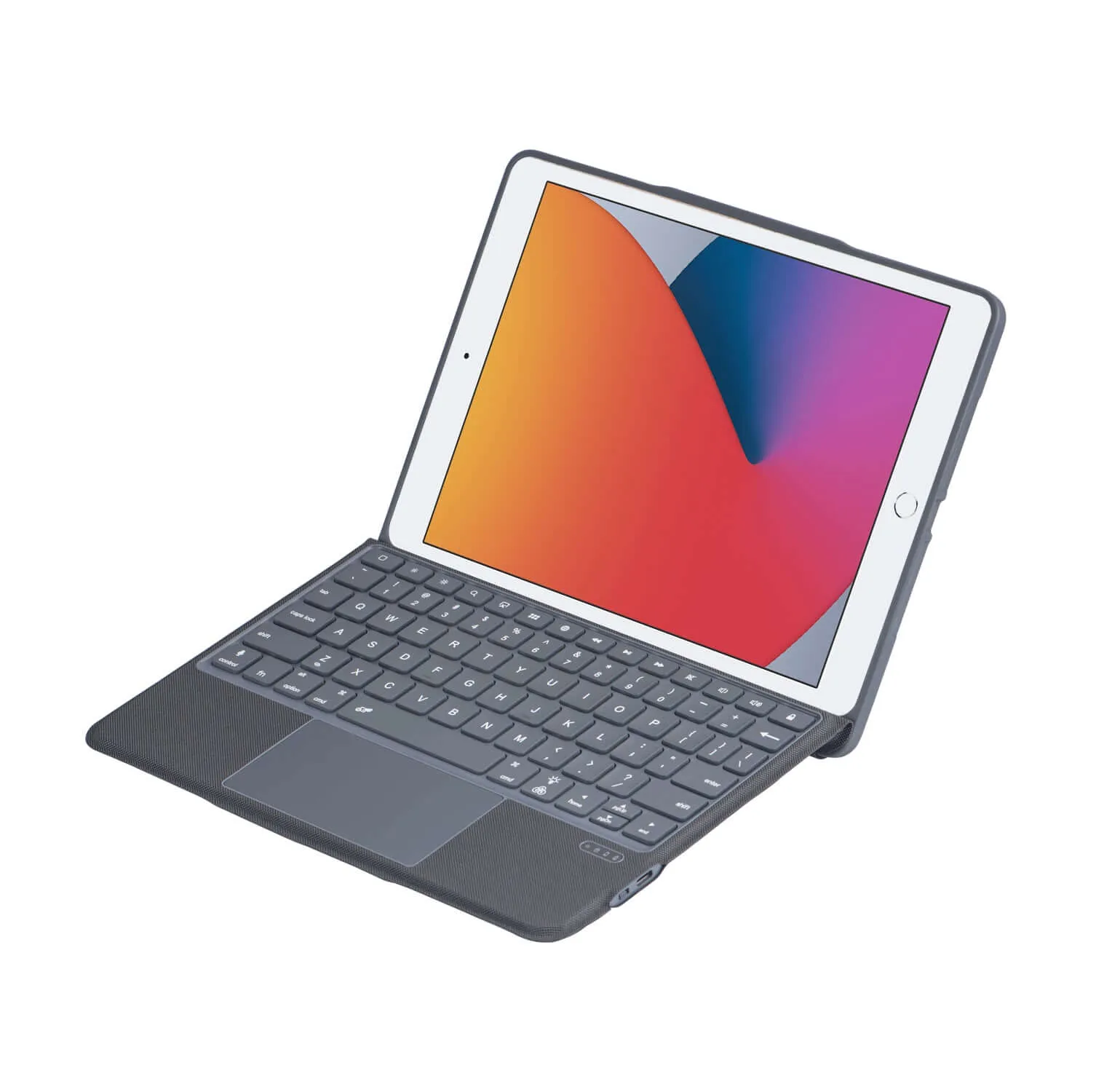 iPad 10.2"/10.5" Backlit Trackpad Bluetooth Keyboard Removable Case