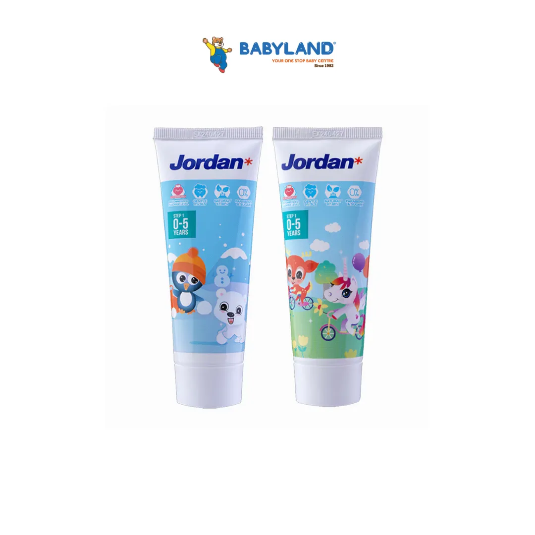 Jordan Kids Toothpaste Step 1 (75g) (0-5yrs)