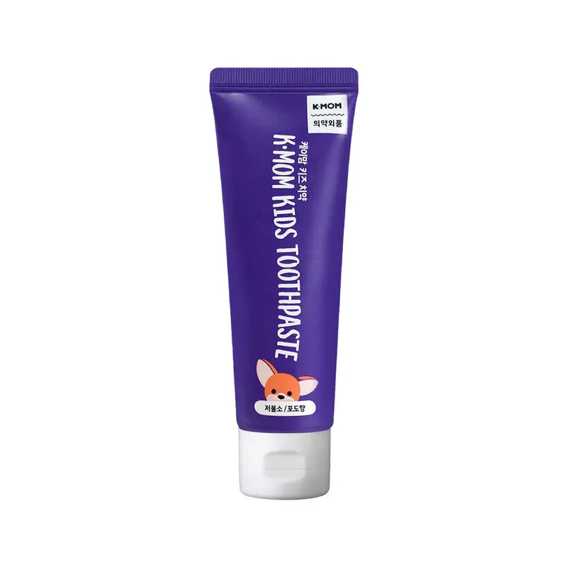 K-Mom Fluoride Kids Toothpaste Grape 50g