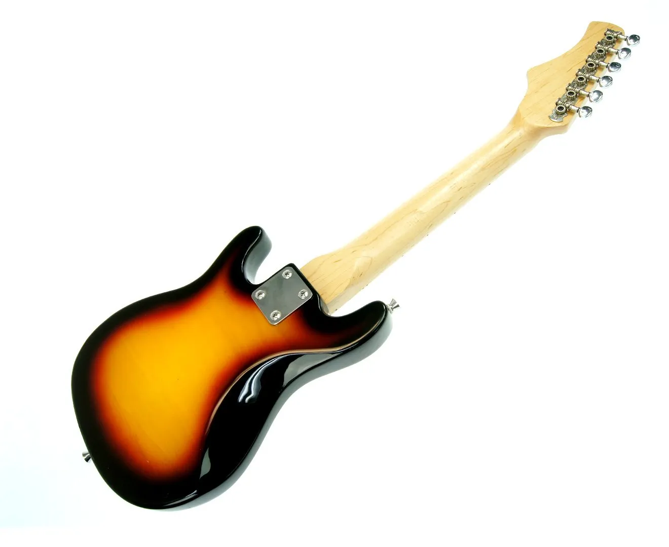 Karrera 1/2 Size Kids Electric Guitar, Sunburst, 21 Frets