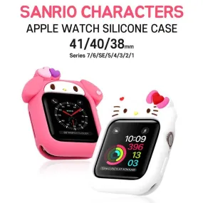 Kawaii Characters Apple Watch Silicone Case