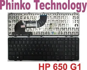 Keyboard for HP Probook 650 G1 655 G1 US 736648-001 FRAME   TOUCH POINT