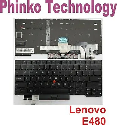 Keyboard for Lenovo ThinkPad E480 E490 L480 T490 T480s with Backlit