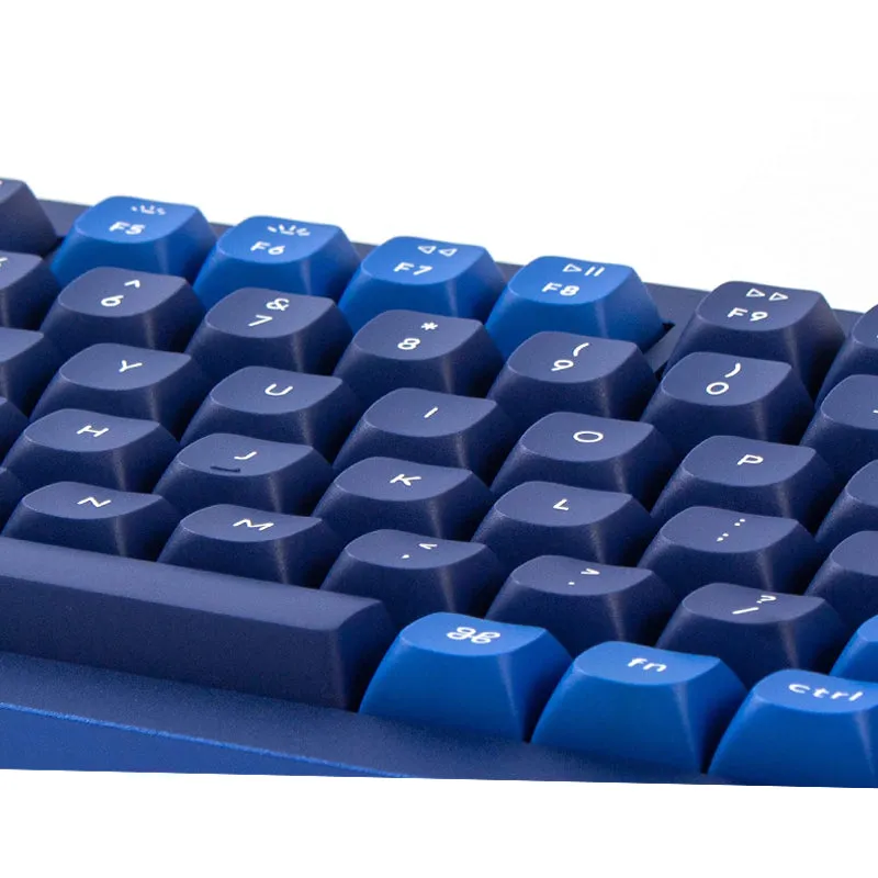 Keychron Q1 QMK 84 Keys Compact Wired Tenkeyless Mechanical Keyboard with Hot-Swappable, RGB Backlight (Navy Blue) (Red Linear, Blue Clicky, Brown Tactile) | Q1J1 Q1J2 Q1J3