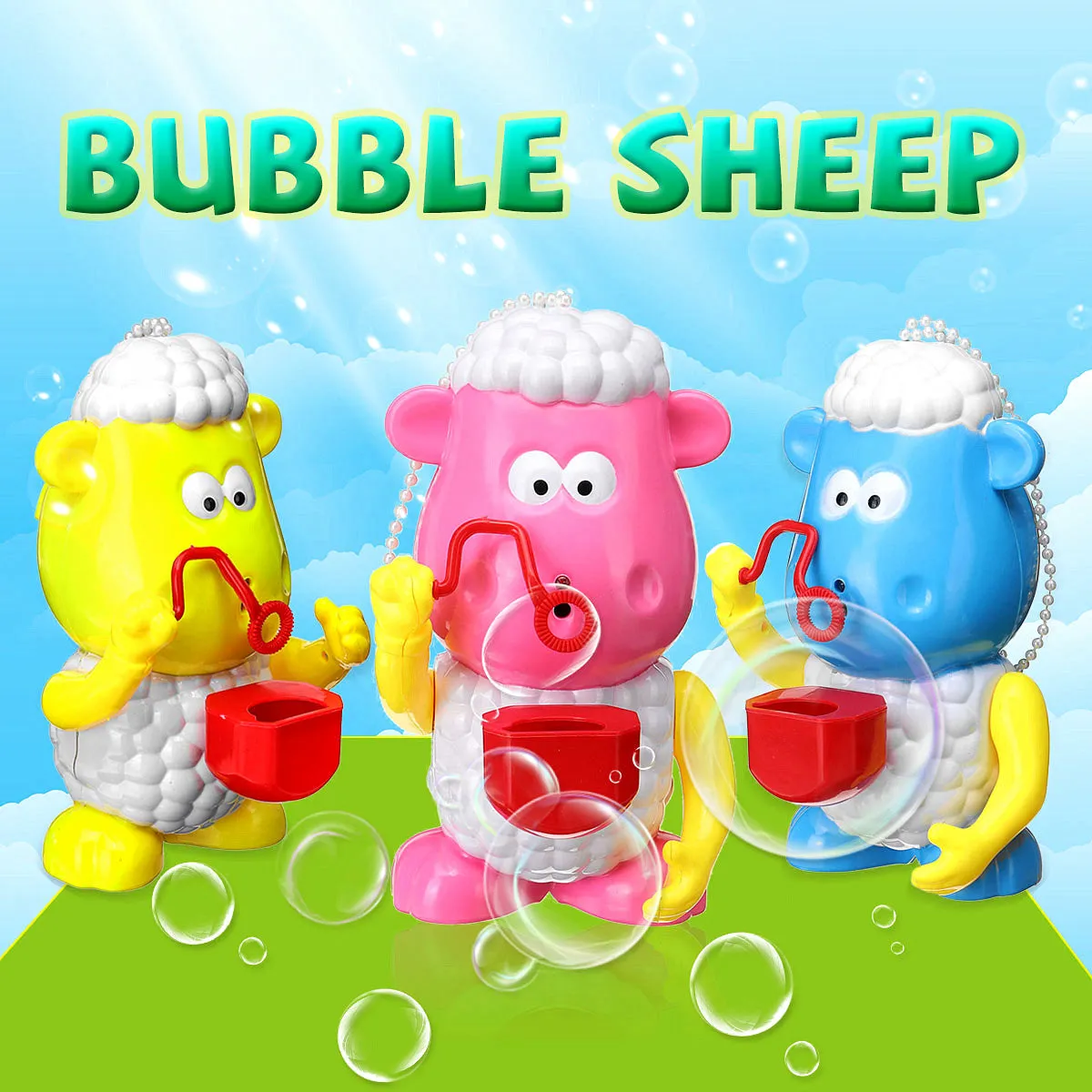 Kids Electric Bubble Tub Sheep Music Toys