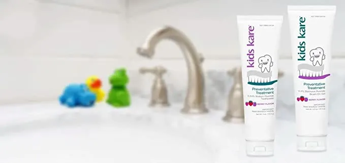 Kids Kare™ 0.4% Stannous Fluoride Brush-On Gel; Berry Flavor; 4.3 oz.