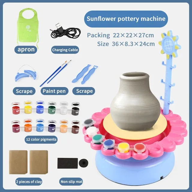 Kids Mini Electric Pottery Machine