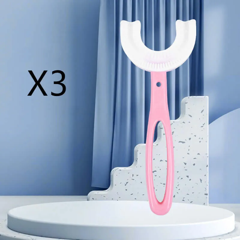 Kids U Shaped Soft Rubber Toothbrush - Kids U Shaped Toothbrush