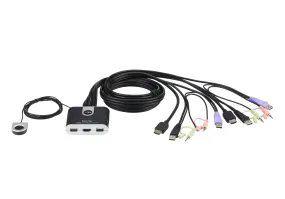 Kvm Aten Cs692 Kvm-Switch 2Xkvm/3Xhdmi/6Xusb/3Xaudio