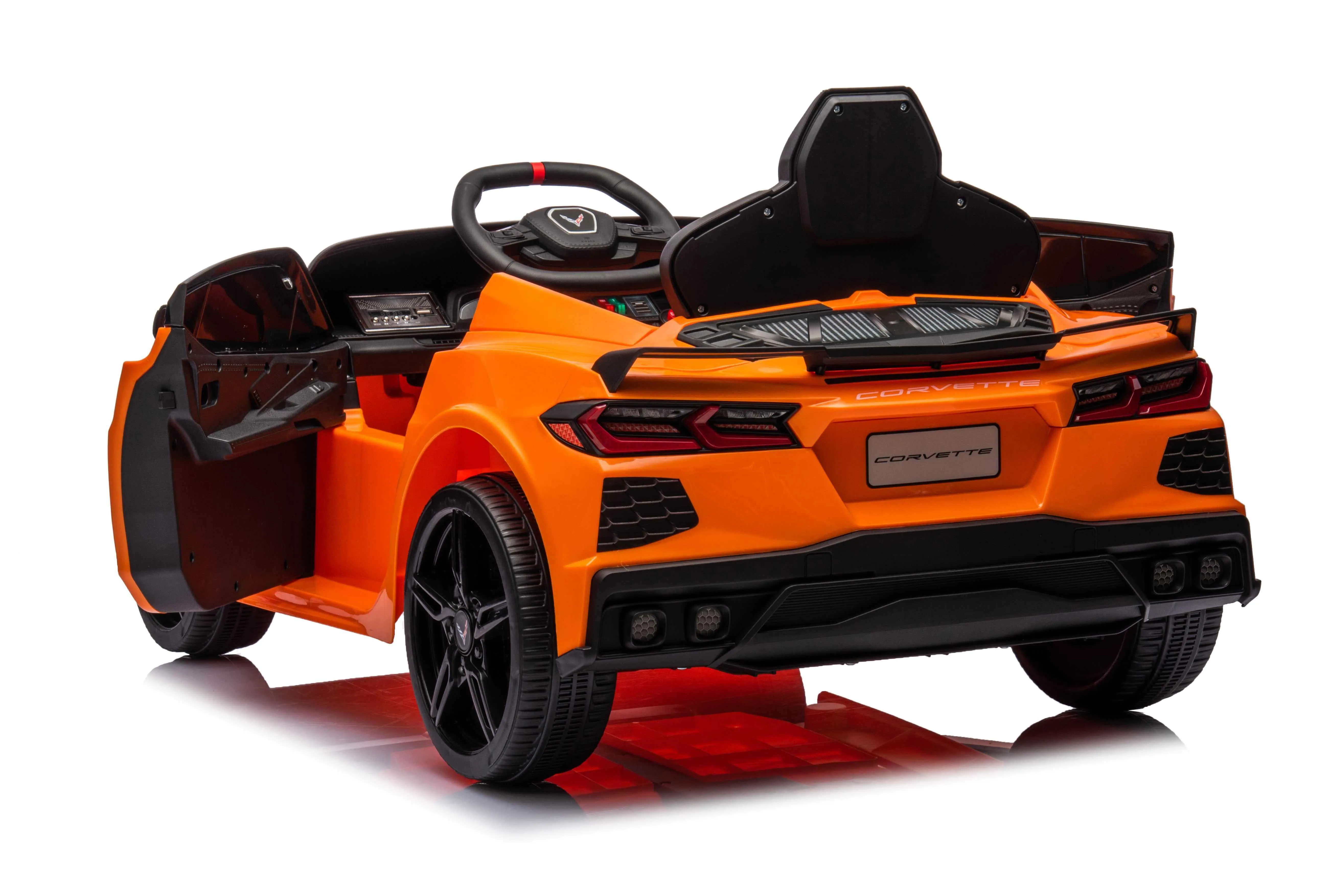 Licensed 12v Corvette Stingray C8 Kids Electric Ride On Car